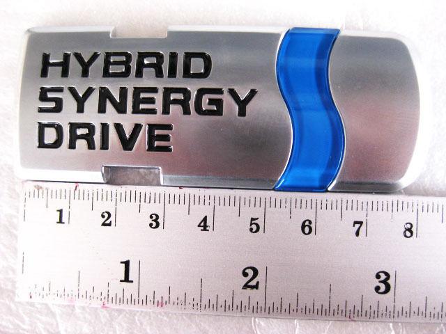 Hybrid synergy drive toyota prius highlander 2004-2009  logo badge emblem decal