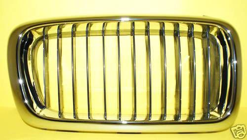 95-99 bmw 7-series e38 grill chrome hood grille right!