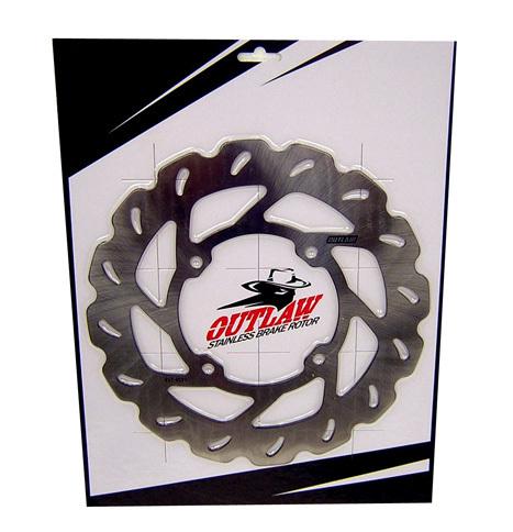  outlaw rear brake rotor disc yamaha yz125 yz250 02-12