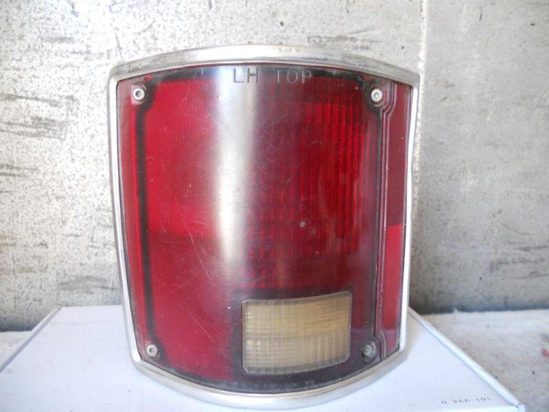 1973 chevrolet pick up left side tail light oem