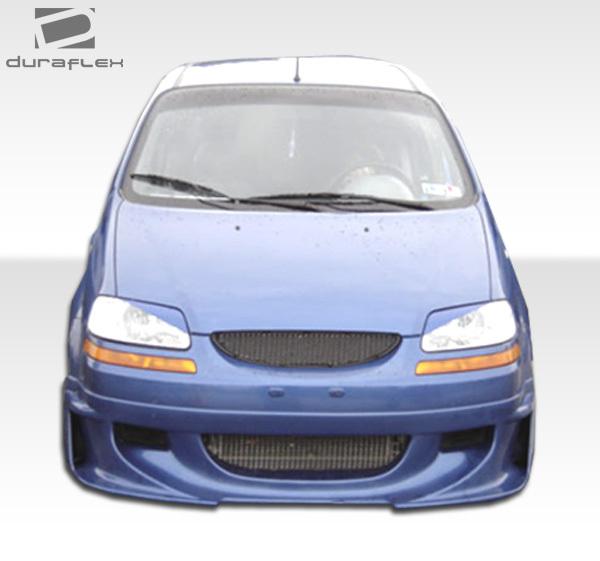 Duraflex front lip add on body kit 04 05 06 07 08 chevrolet aveo 4dr 100548