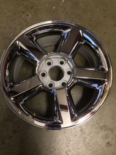 New chevy avalanche tahoe suburban chrome  20 inch ltz ---oem--- gm  wheel 5308