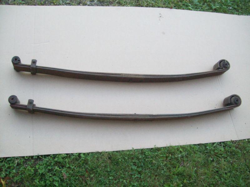 Chevy truck 4wd front leaf springs 81-87 stock ride height 4x4 blazer pickup 