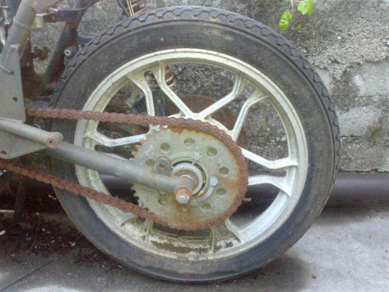 Ducati 350 500 gtv bevel vertical twin rear wheel alloy 3.5 x18 with crown