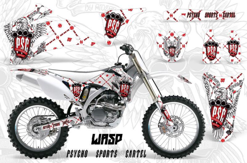 Amr racing graphic kit yamaha yz 250 450 f 06-09 psc sticker decal close out!