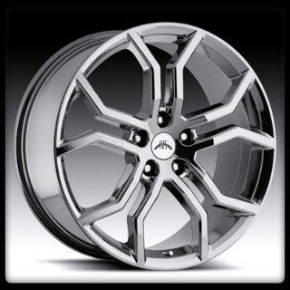 20" x 9 vision wb4 havoc 5x4.5 5x120 sazuki chrome wheels rims 20inch +40