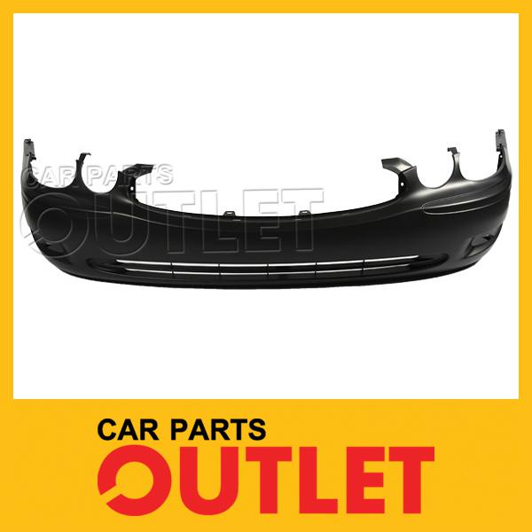 2005-2007 buick lacrosse front bumper primed black cover cx w/o fog hole allure