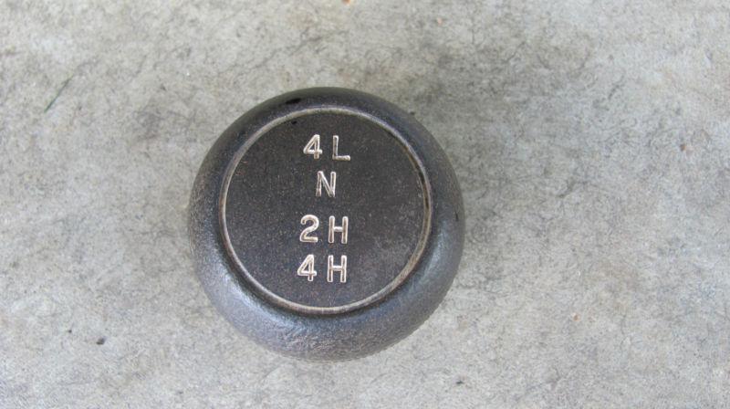 1973-1979 ford truck shift knob oem 4wd 4x4 f100 f150 f250 f350 vtg 73 74 75 76 