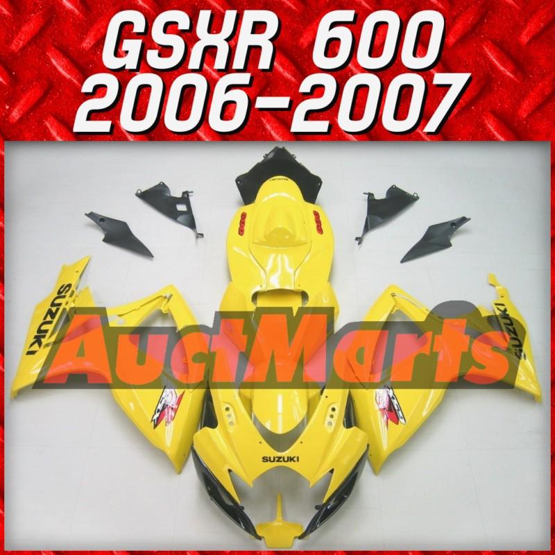 Fit suzuki gsxr 750 gsxr 600 06 07 gsx-r 2006 2007 fairing bodywork k6 c10 g65