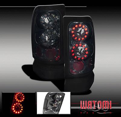 94-01 dodge ram led altezza tail lights smoke 98 99 00