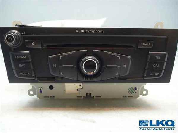 2009 audi a4 radio oem lkqnw