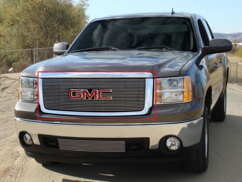 Viogi fits 2007-2013 gmc sierra 1500 new body/07-10 denali billet grille 12