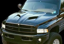 Dodge ram air functional truck hood 2002,2003,2004,2005,2006,2007,2008 