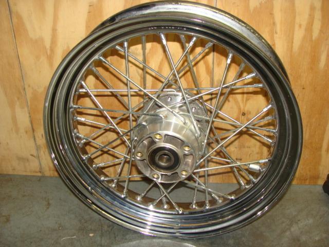 * harley davidson new take off 16" wheel rim 43085-97 spoke chrome