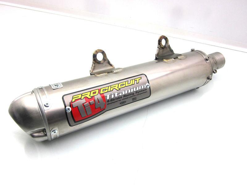 Pro circuit ti-4 ti4 titanium slip on exhaust ktm 250 sxf 04 05 06