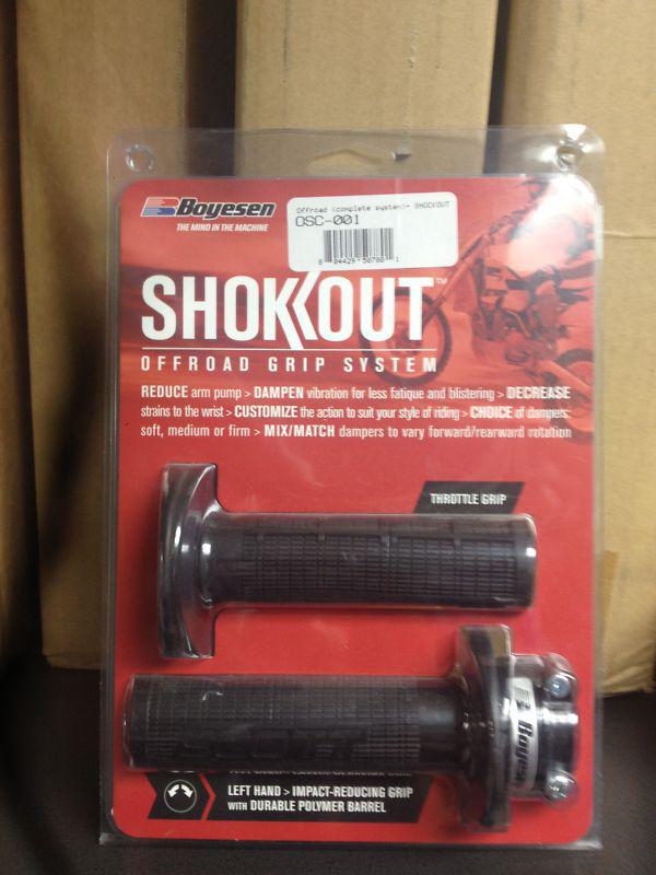 Boyesen shokout mx/offroad system grip osc-001