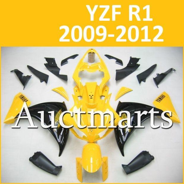 Fit yamaha yzf r1 09 10 11 12 yzfr1 2009 2010 2011 2012 fairing kit b13 j7