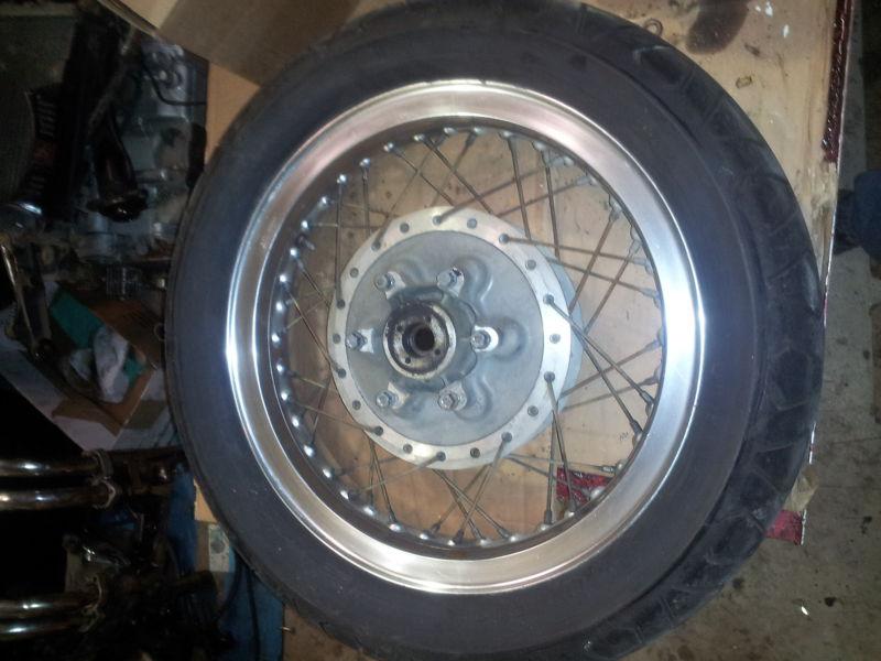 1976 honda goldwing gl 1000 rear wheel  sid4