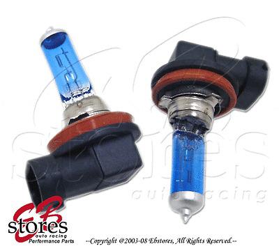 12v 35w h8 xenon gas hid foglight light bulbs 5000k 2pcs super white 1pair