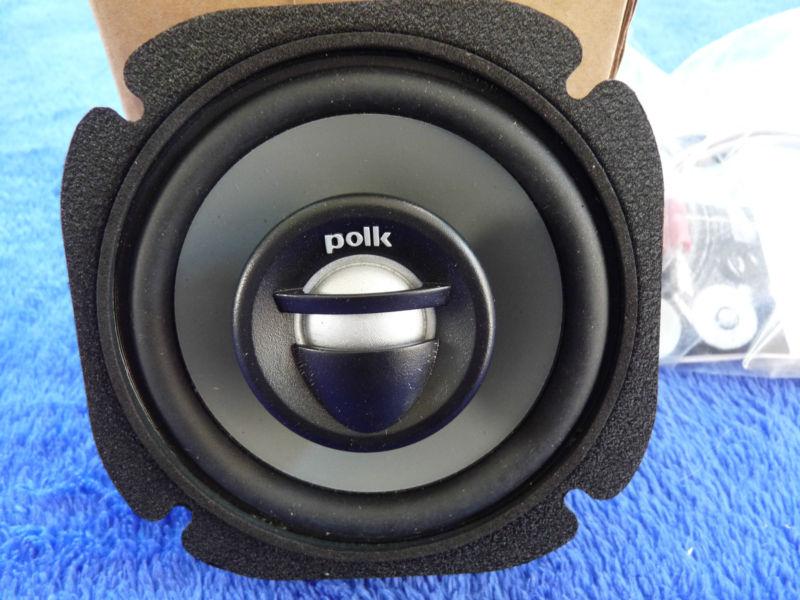 Goldwing 1500 speakers and amplifiers upgrade kit, ft & rr  polk marine grade