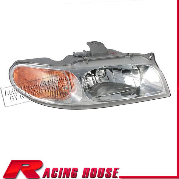 Passenger side head light lamp right 1998-1999 daewoo nubira replacement clear