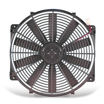 Flex-a-lite trimline electric fan 2,000 cfm puller 16" dia single 116