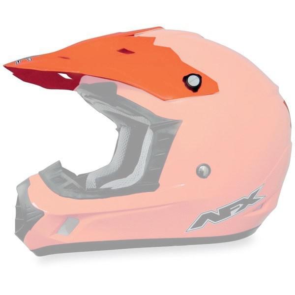 Afx fx-17y solid youth mx peak - 2012 models safety orange