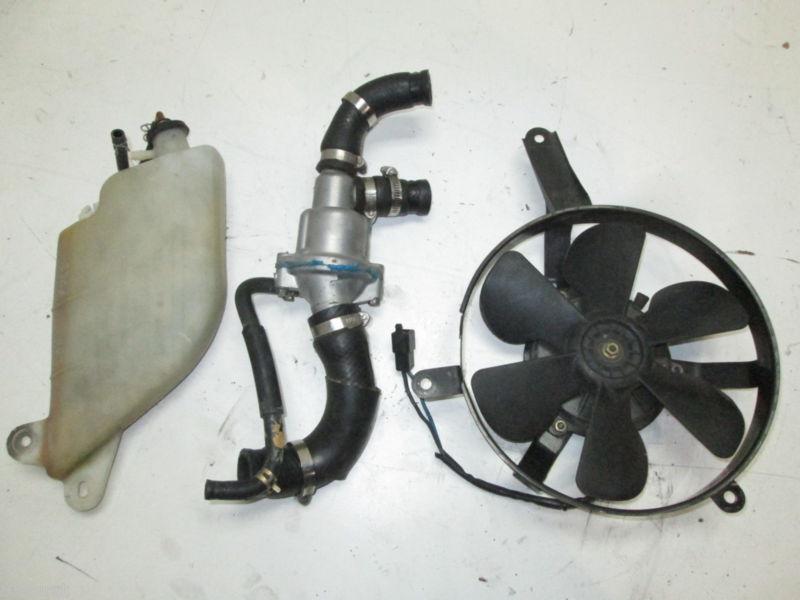 Yamaha 1999 r1 yzf-r1 yzf radiator fan & themostant & coolant bottle