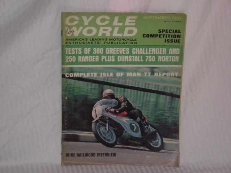 Cycle world magazine greeves dunstall norton hailwood interview iom report