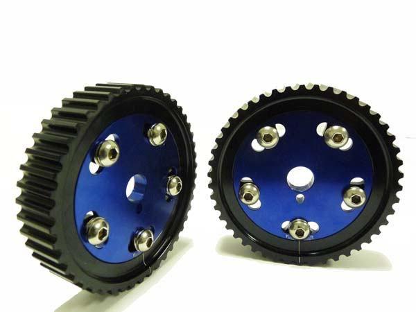 Obx adjustable cam sprocket 90-97 tyotoa mr2 3sgte blue