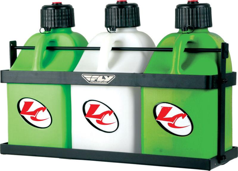 Fly racing 3 jug fuel rack - 10.5in. x 31.5in.  xf52-4913