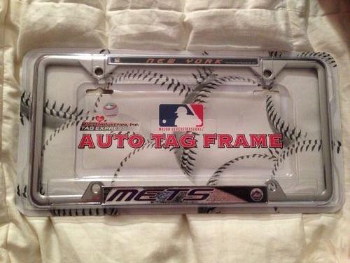 Mets license plate holder