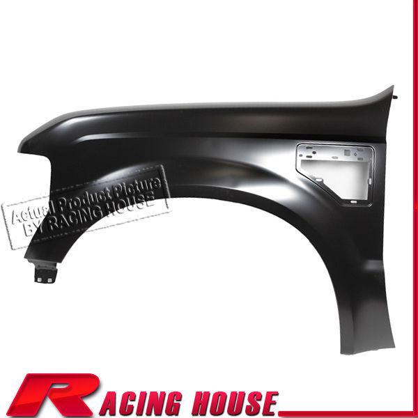 08-10 ford f250 f350 super duty steel fx4 xl front fender driver left side new