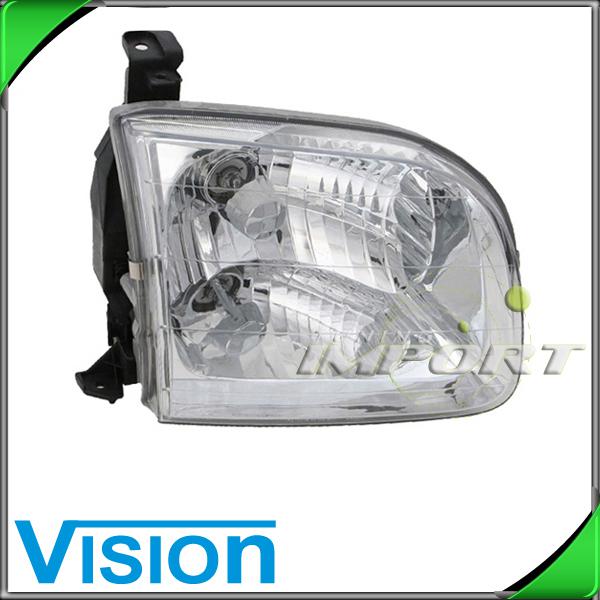 Passenger right side headlight lamp assembly replacement 2001-04 toyota sequoia