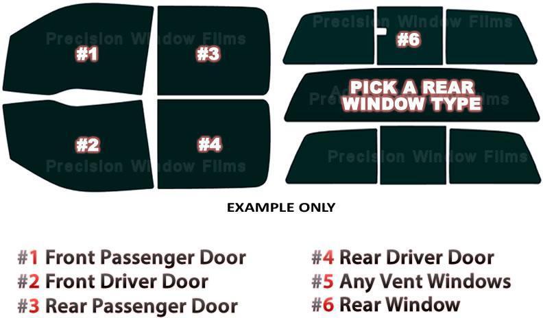 Car, van, suv, truck precut window tint!!  (whole vehicle any make any model!)