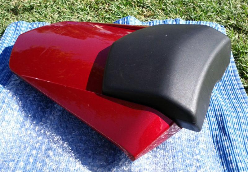 2007-2008 yamaha yzf r1  red  factory real oem rear solo seat trunk  cover tail