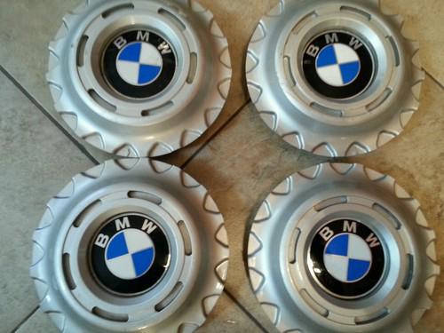 '95-01 bmw 740i 750i center caps set/4 59207 bbs web wheel part # 3613-1182271