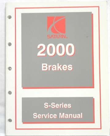 2000 saturn brakes service repair manual s series 