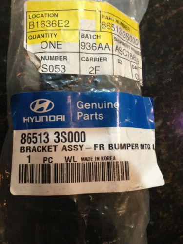 2011 2012 hyundai sonata front left bumper retainer 11,12, 865133s000