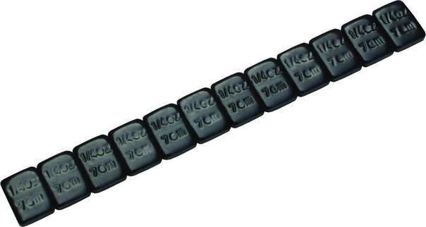 Motion pro wheel weights 18 ounce steel 72 pieces black