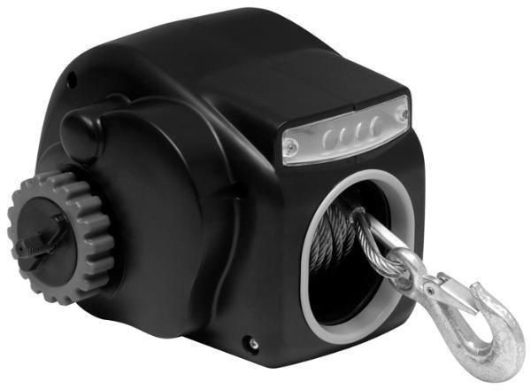 Trac mallory craft electric trailer winch t10121