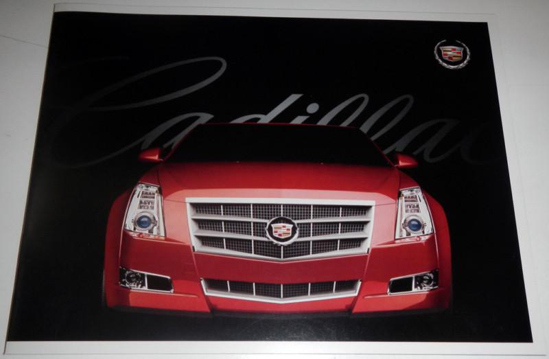 2008 cadillac lineup brochure cts escalade esv ext xlr sts dts srx xlr-v sts-v