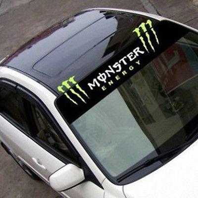 New ghostclaw car windshield screen deal sticker auto reflective racing stickers