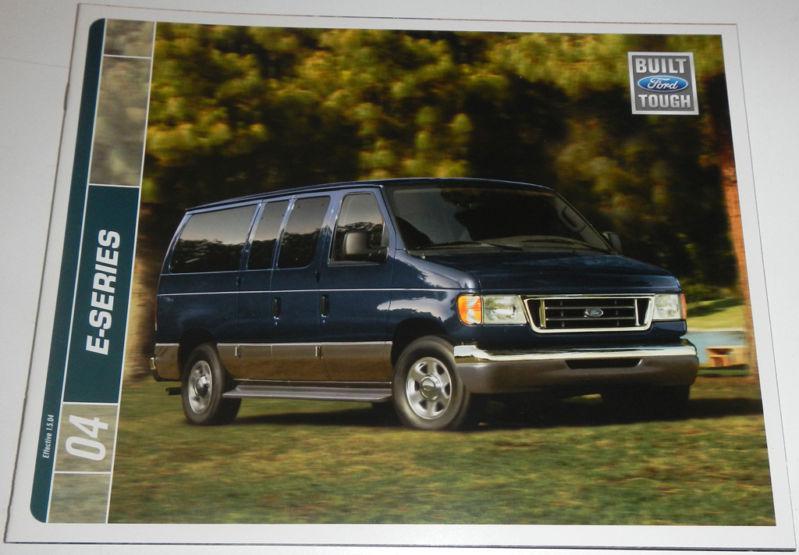 2004 ford e-series brochure