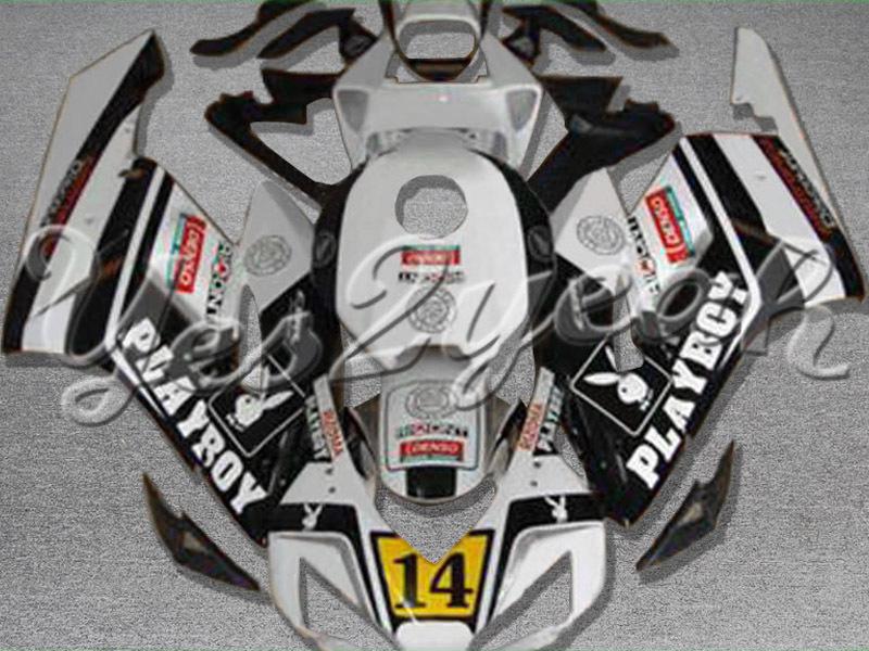 Injection molded fit fireblade cbr1000rr 06 07 white black #14 fairing zn758