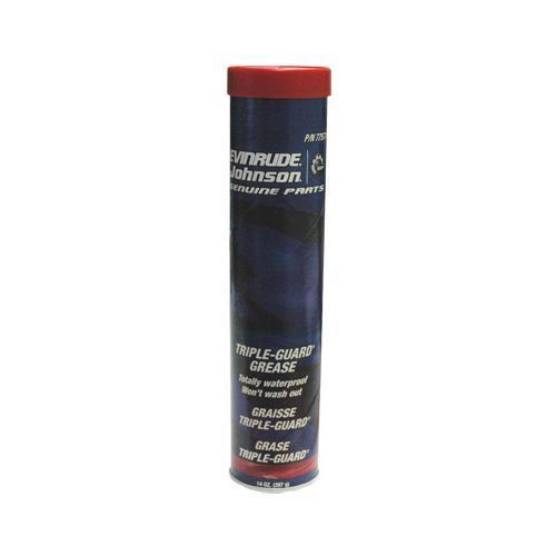 Oem brp johnson evinrude triple-guard marine grease 14 oz cartridge