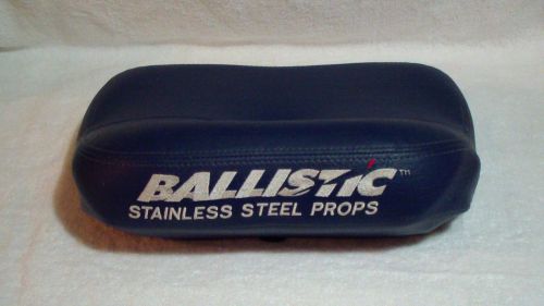 Ballistic props cushion boat seat 4 screw mount for swivel base blue euc