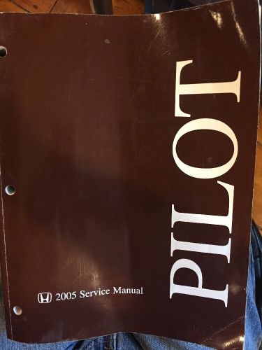 2005 honda pilot factory service shop manual