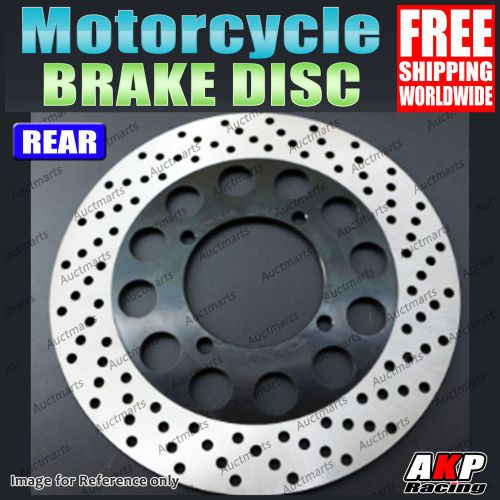 Solid rear brake disc rotor for suzuki gsx600 750f 88-97 89 90 92 93 95 96 gs