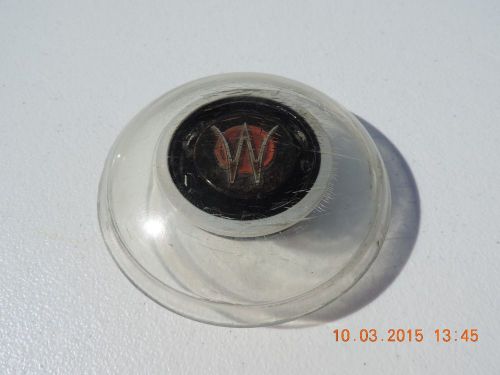 Vintage 1950&#039;s willys jeep horn cap - good used original (driver) - 1948 1950